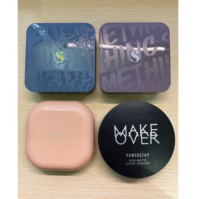 [PRELOVED] CASE ONLY Somethinc, Rollover Reaction, Make Over, Luxcrime Cushion