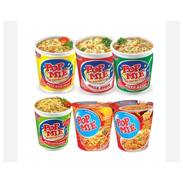 

POP MIE INSTANT CUP ALL VARIAN RASA