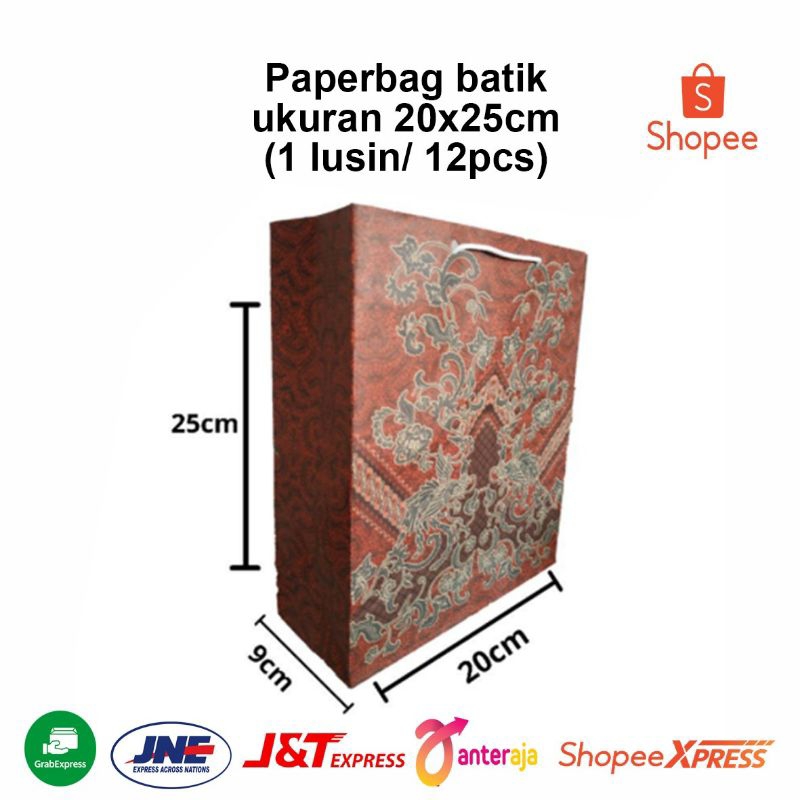

Paperbag batik buku (20X25) 1pack
