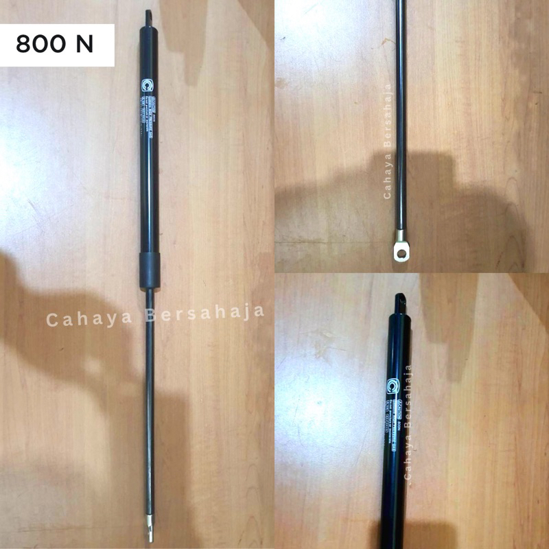 GAS SPRING HIDROLIK BAGASI MOBIL SHOCK CAP BAGASI GASPRING STABILUS 60CM 800N 80KG HIDROLIK BAGASI U