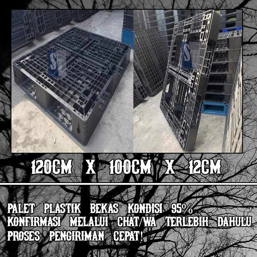 Palet Plastik (120x100x12)