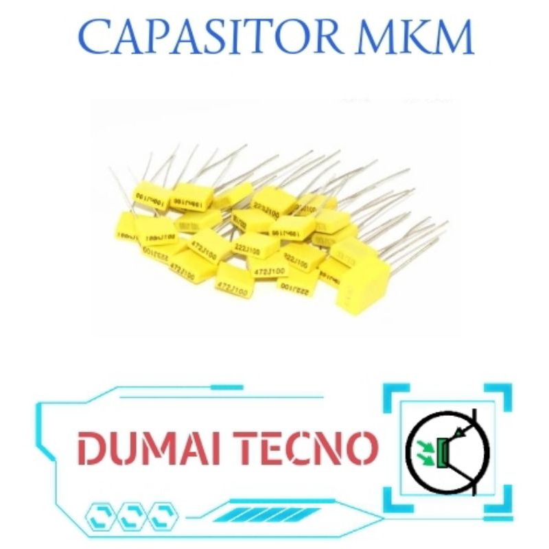 KAPASITOR CAPASITOR MKM 100V 100NF 104J 104 J