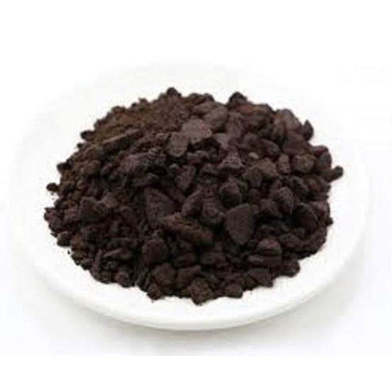 

BLACK BISCUIT COOKIE CRUMB KASAR TANPA KRIM ASLI / Remahan TOPPING - 1KG