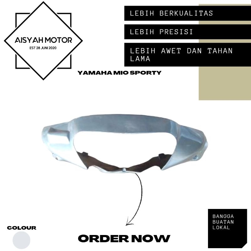 Batok Depan Yamaha Mio Sporty Warna Silver