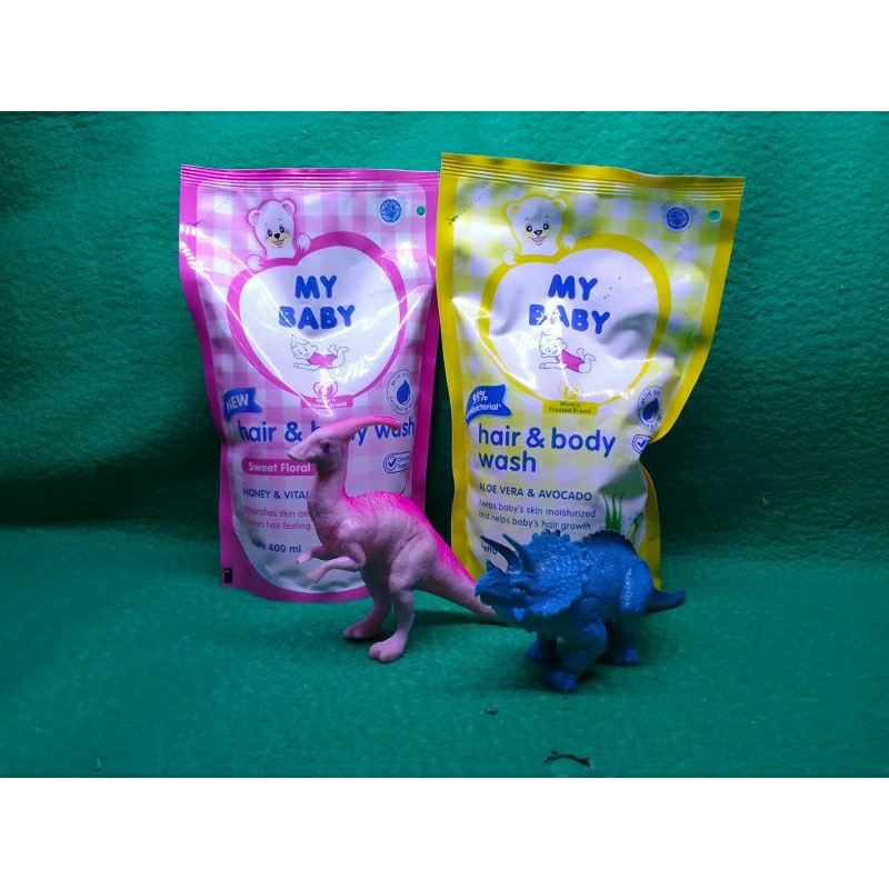 refill My baby sabun + shampo 400ml