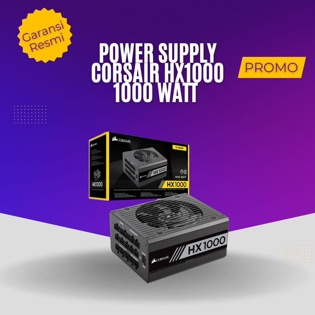 Power Supply Corsair HX1000 1000 Watt Platinum