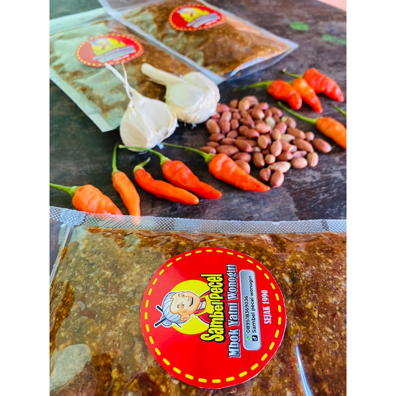 

Sambel kacang khas wonogiri kemasan 1kg