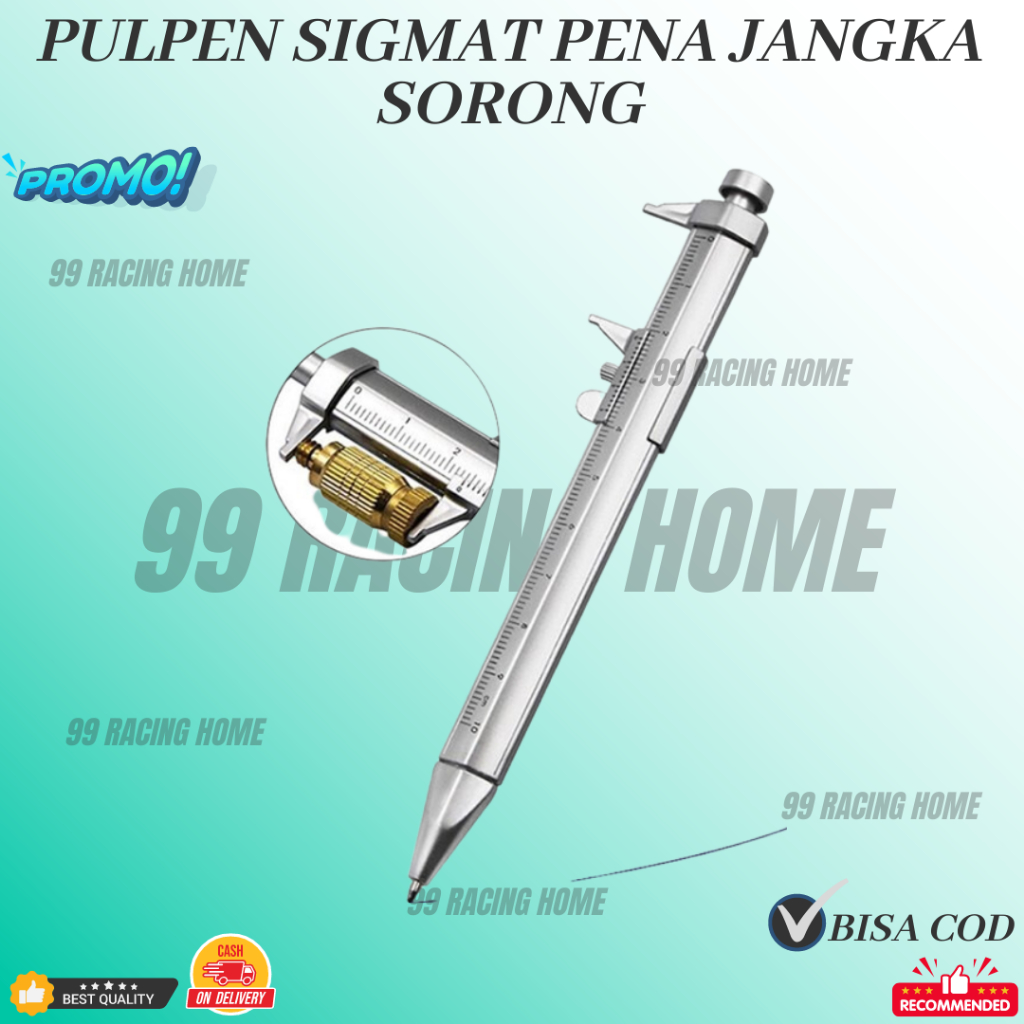 

Pena caliper / pulpen sigmat Pena jangka sorong / bolpoin penggaris Terlaris - 99Racing Home