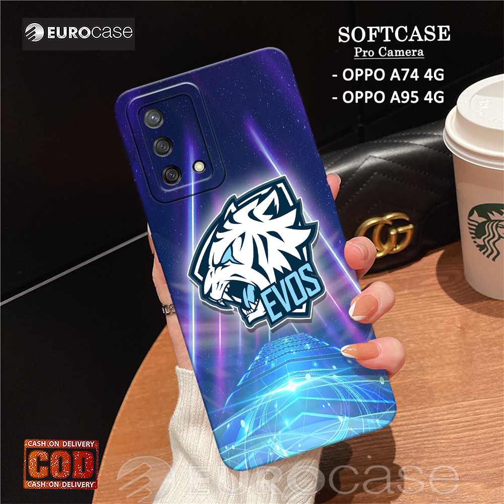 Casing Hp Oppo A74 4G / A95 4G - Fashion Case Gaming - Soft Case Hp Oppo A74 4G / A95 4G - Kesing Hp