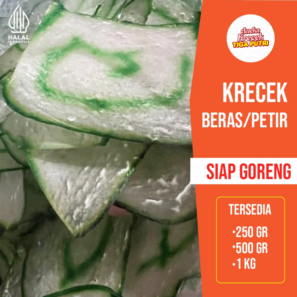 

KERUPUK BERAS PETIR MENTAH GURIH 500 GRAM