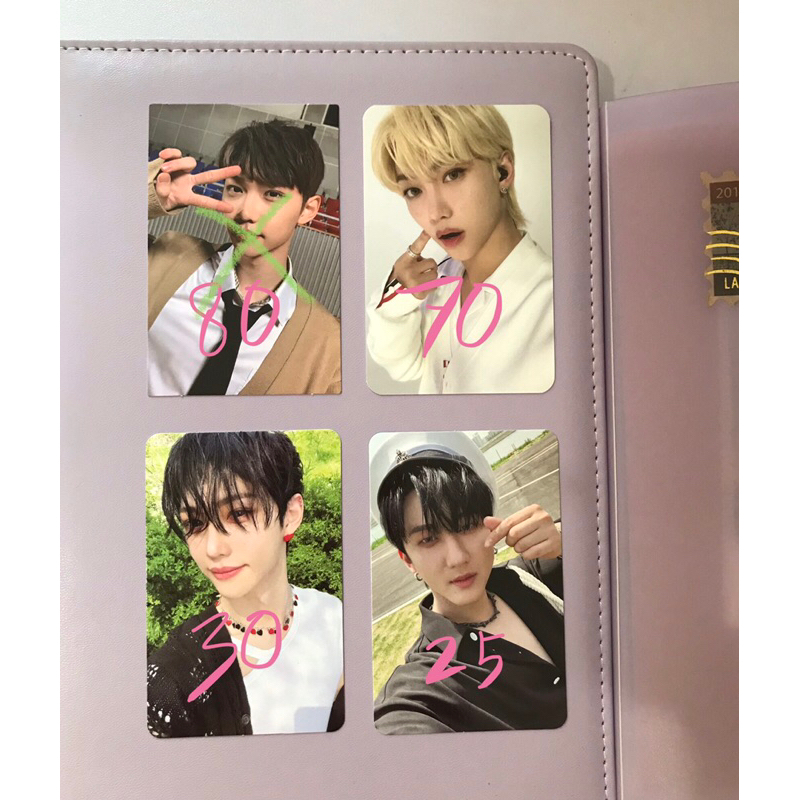 photocard skz felix changbin i.n maxident christmas evel withdrama