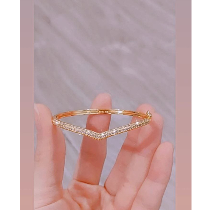 gelang aurel gold MIRIP EMAS ASLI TITANIUM