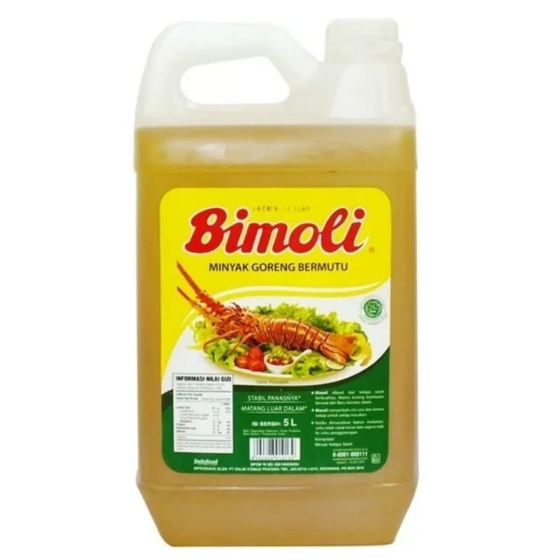 

Minyak goreng Bimoli Jerigen 5 liter