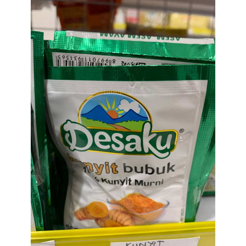 

Desaku Kunyit Bubuk Renceng isi 10 sachet