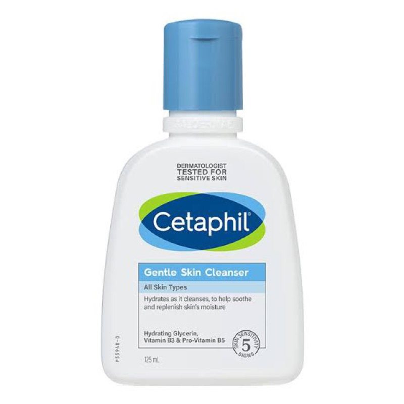 [100% ORIGINAL] Cetaphil Gentle Skin Cleanser 125ml Sabun Cuci Muka Cetaphil Face Wash Cetaphil Untu