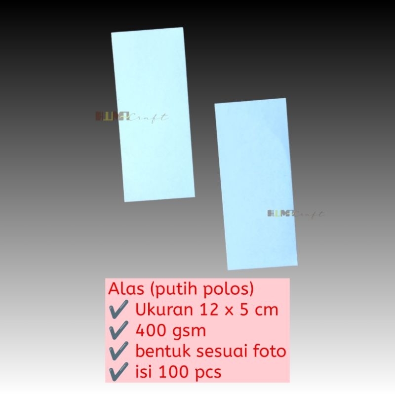 

Alas Bros Polos 5x12 cm Isi 100 lembar