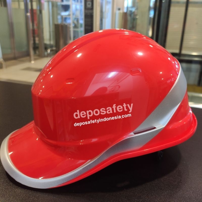 HELM SAFETY PROYEK HSE K3 DELTA PLUS MERAH