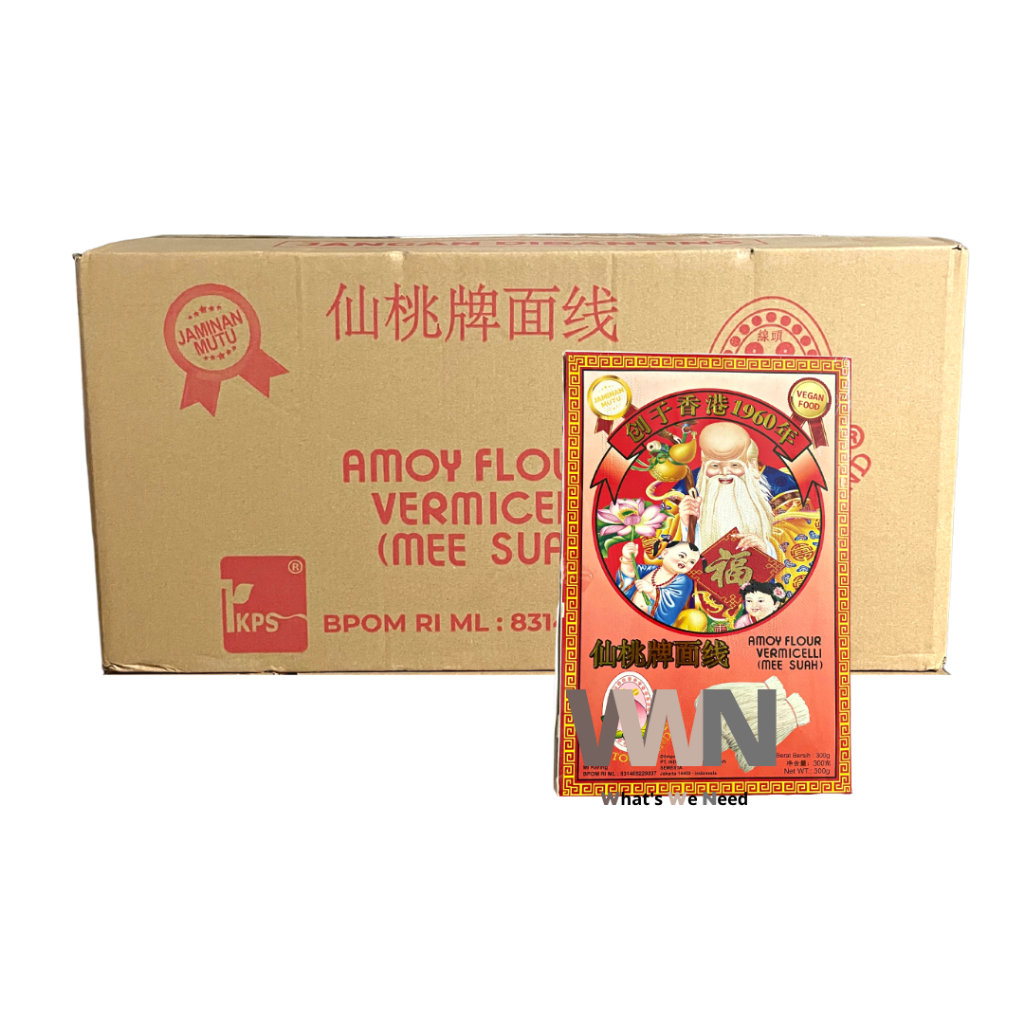 

Mee Suah/Misoa/Misua Amoy Flour Vermicelli Xian Tou Brand 300gr 24pcs Rp534.000