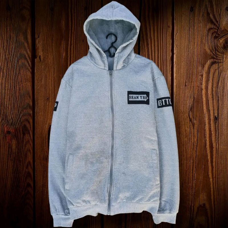 Borongan hoodie sherpa