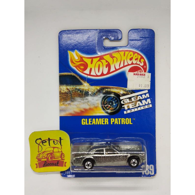 HOT WHEELS HOTWHEELS GLEAMER PATROL GLEAM TEAM SILVER
