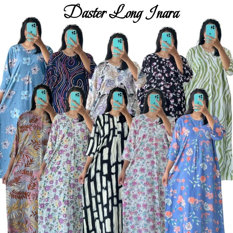 DASTER LONG TERBARU | Inara Long Daster