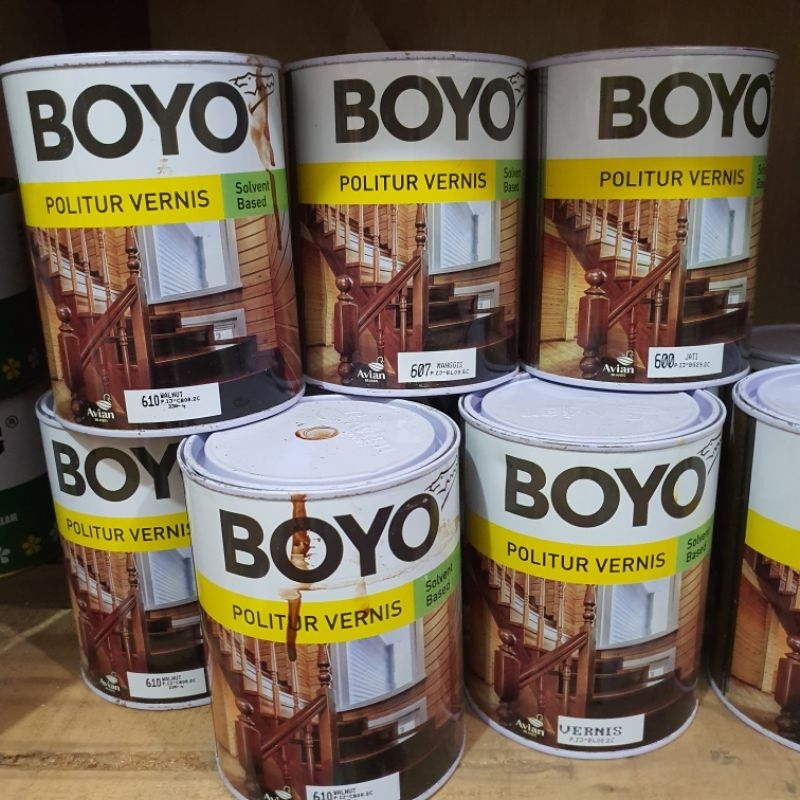 Cat politur BOYO avians brand isi 1 liter