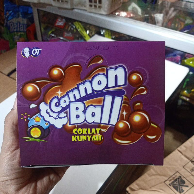 

cannon ball 1 box isi 24pcs