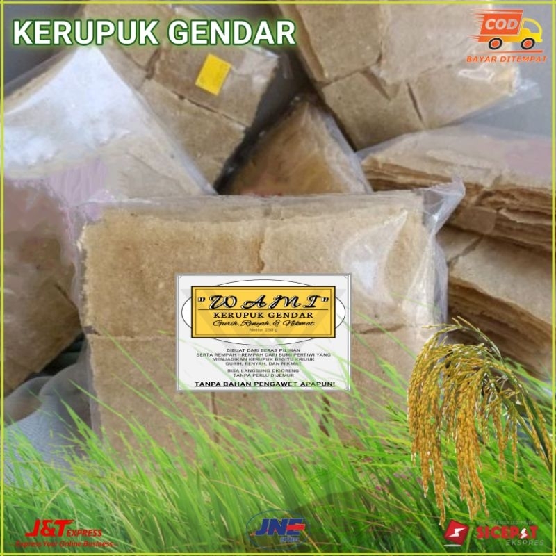 

Kerupuk Gendar Mentah gurih