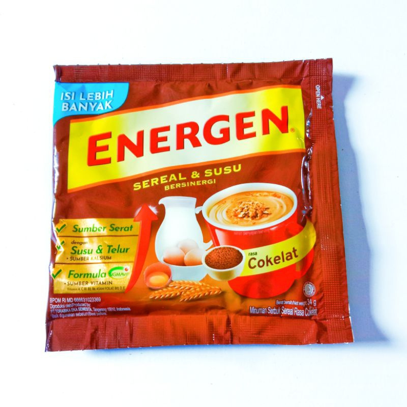 

Energen sachet