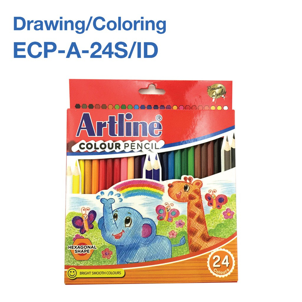 

Pensil Warna Artline 24 Color / Colour Pencil / Color Pencils