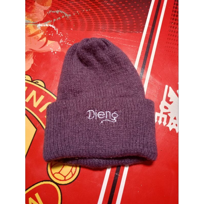 Preloved Hat Beanie Dieng Purple