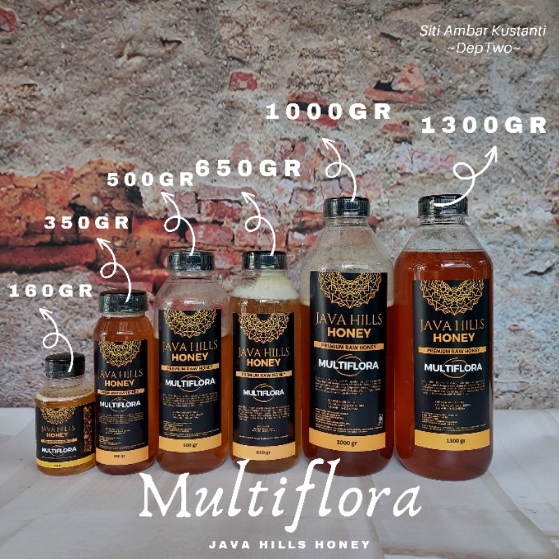 

Java Hills Honey Multiflora Madu Murni