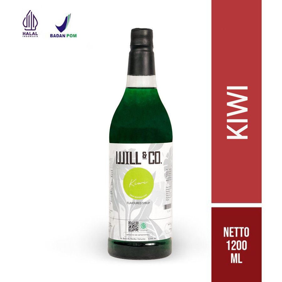 

Will&Co Sirup Kiwi 1.2 Liter