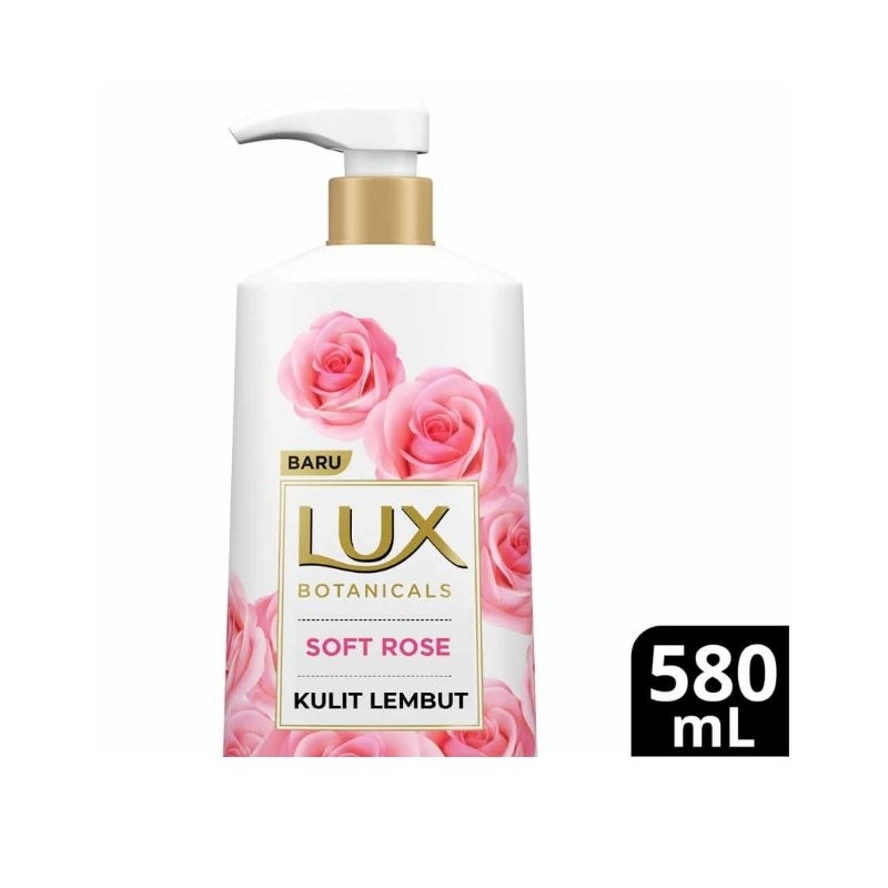 Lux 580ml pump botol sabun cair mandi