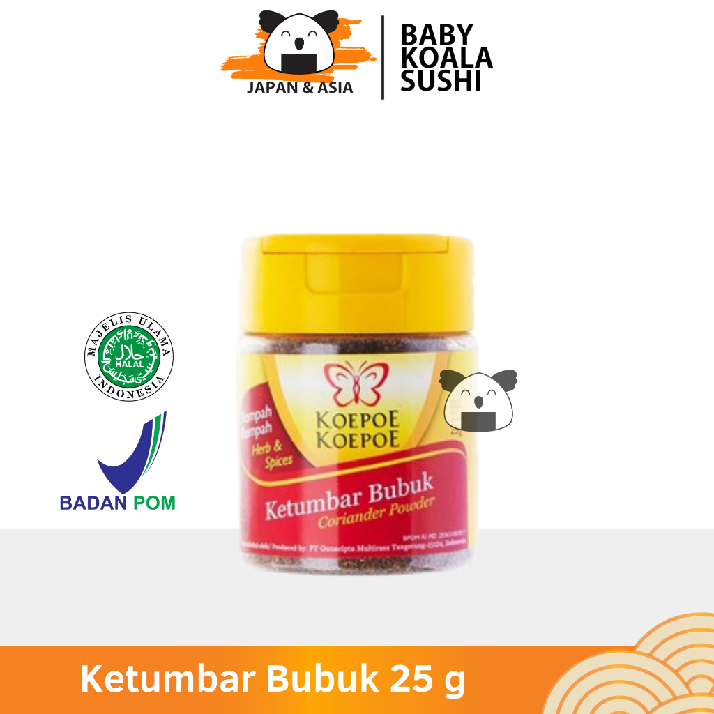 

KOEPOE Ketumbar Bubuk 25 g Halal | Coriander Powder