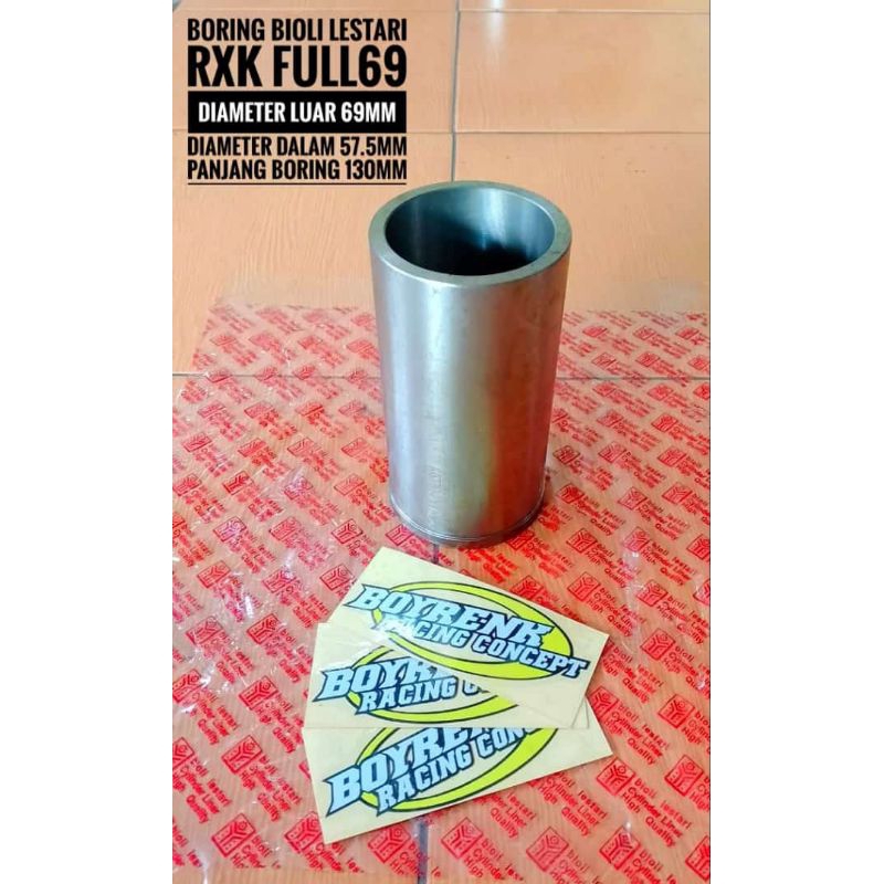 LINER 57.5 69 130 TIGER SONIC CYLINDER LINER BORING BIOLI