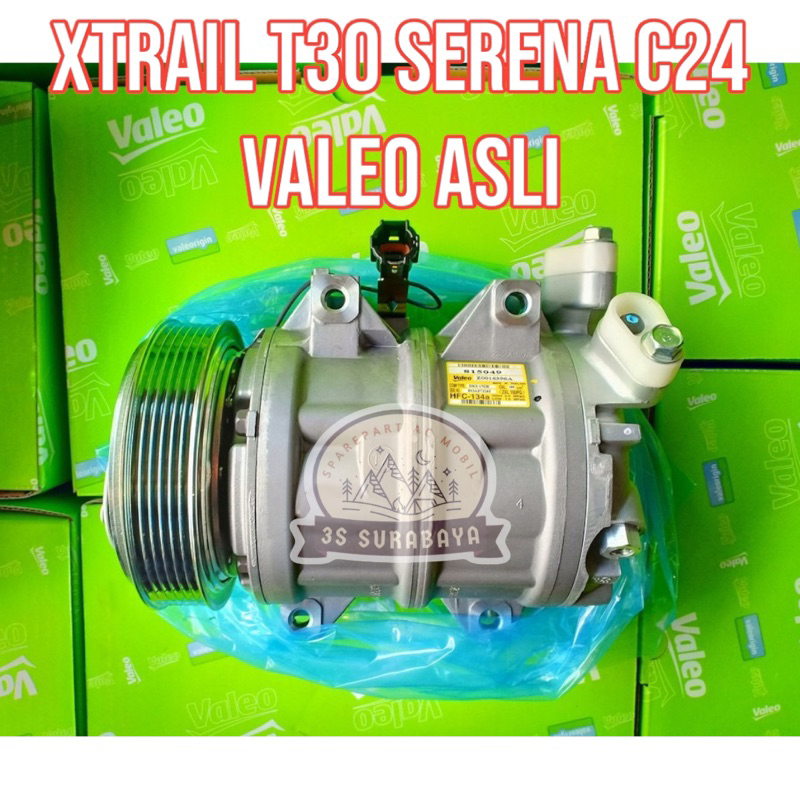 Kompresor Compresor Ac Serena C24 Xtrail T30 Valeo Asli