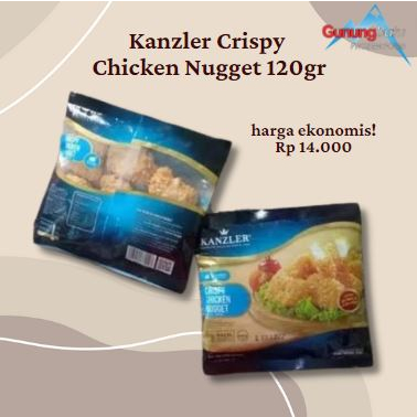 

KANZLER CRISPY CHICKEN NUGGET VARIAN 450 GR & 120 GR