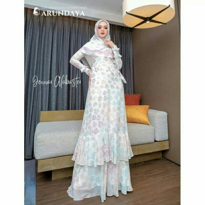 [JOZA CLOTHING] GAMIS SYARI / DRESS SET " JENNAR ALABASTER " By Joza Clothing