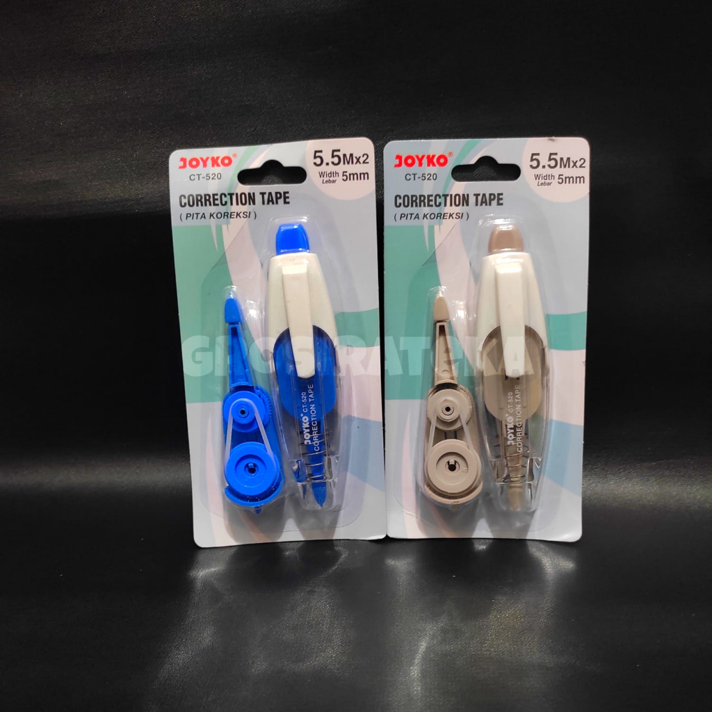 

TIPE X, TIPE X KERTAS, TIPE X PITA, CORRECTION TAPE CT 520 JOYKO