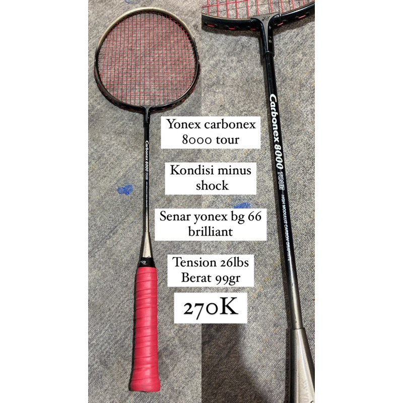 yonex carbonex 8000 tour