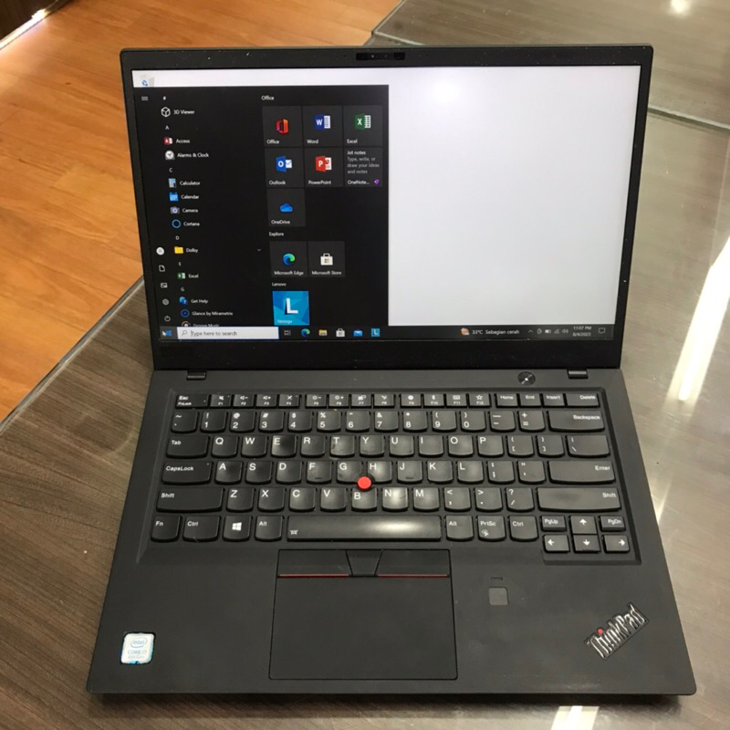Laptop Murah Second Lenovo Thinkpad X1 Carbon Core i5 gen8