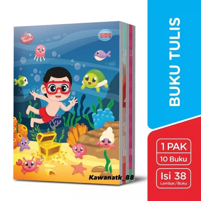 

MilL Buku Tulis 38 Lembar 10 PCS