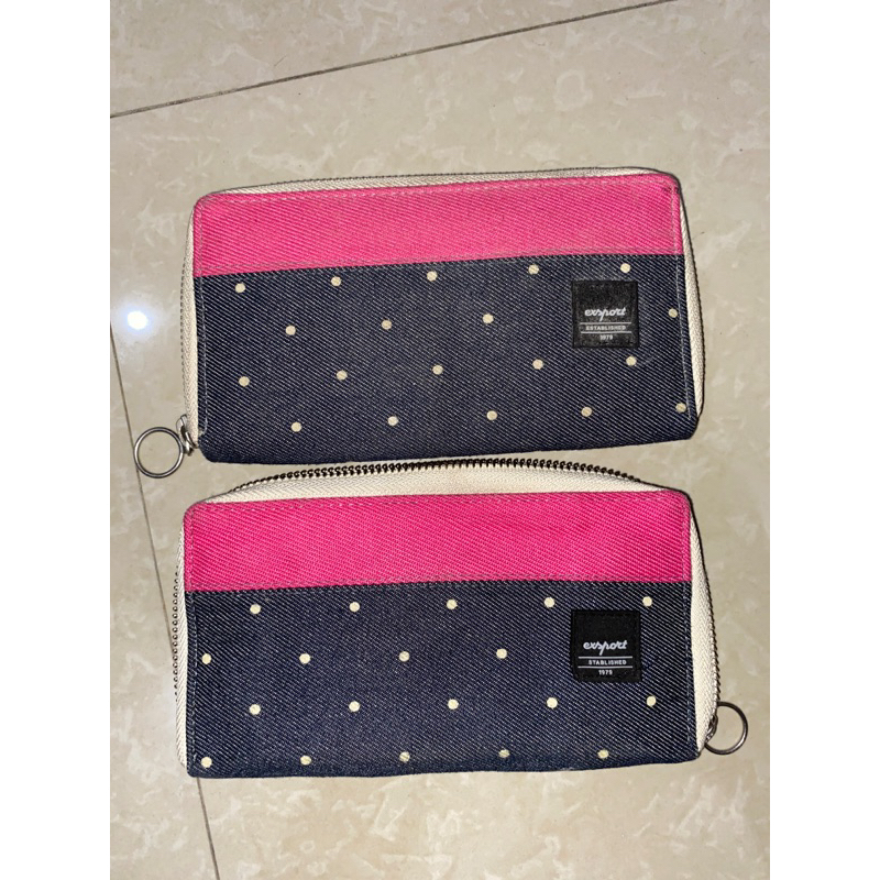 Dompet Exsport Denim Panjang Wallet