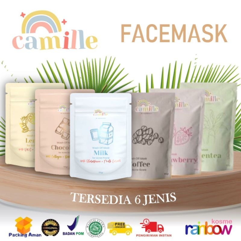 CAMILLE BEAUTY MASKER WAJAH CAMILE MASKER WAJAH CAMILEA CAMILE
