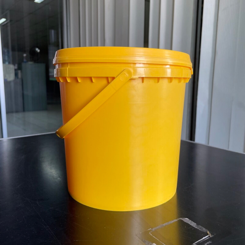 NEW Ember plastik 4 liter Pail 4 liter (4.5KG) cocok untuk selai, cat dan penyimpanan makanan