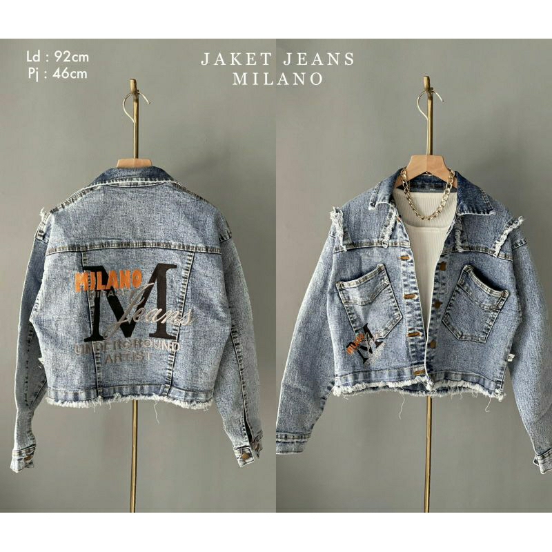 JAKET JEANS MILANO BC