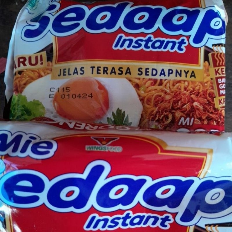 

siap di kirim mie sedap goreng 90 g