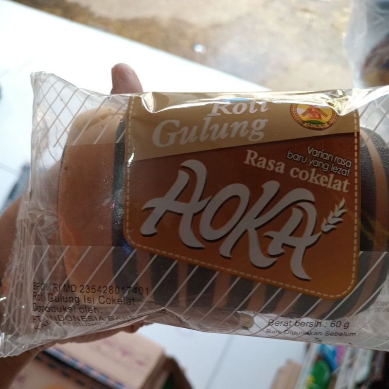 

Roti AOKA gulung Paket 10bks