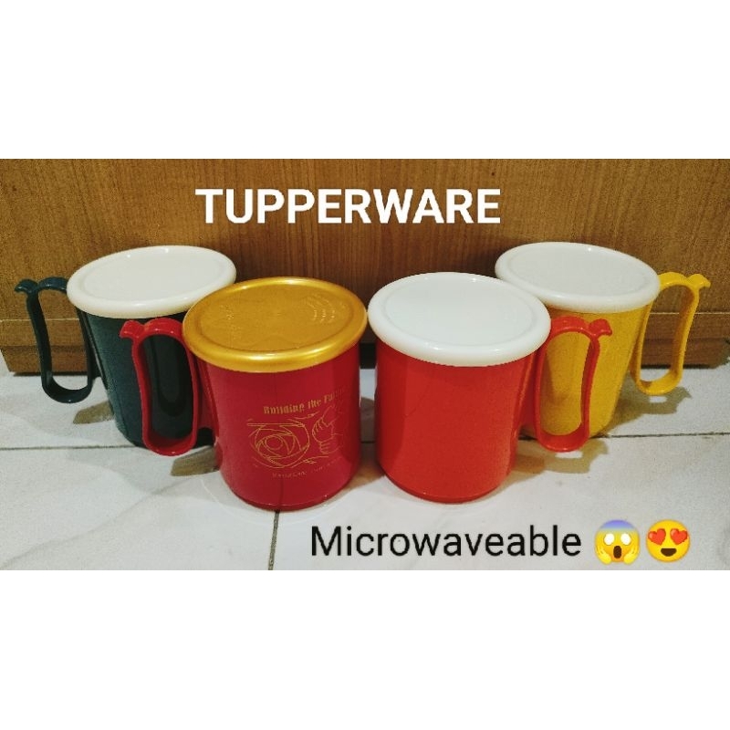 Tupperware Jumbo Mug / Cangkir Gelas Jumbo Tahan Microwave